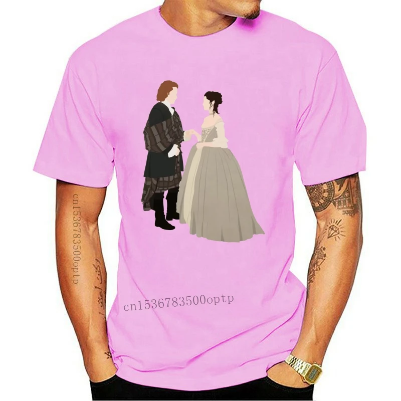 New Outlander Merch Custom Design Print For Men Women Cotton 2021 Cool Tee T shirt Big Size 6xl Outlander Serie Hit