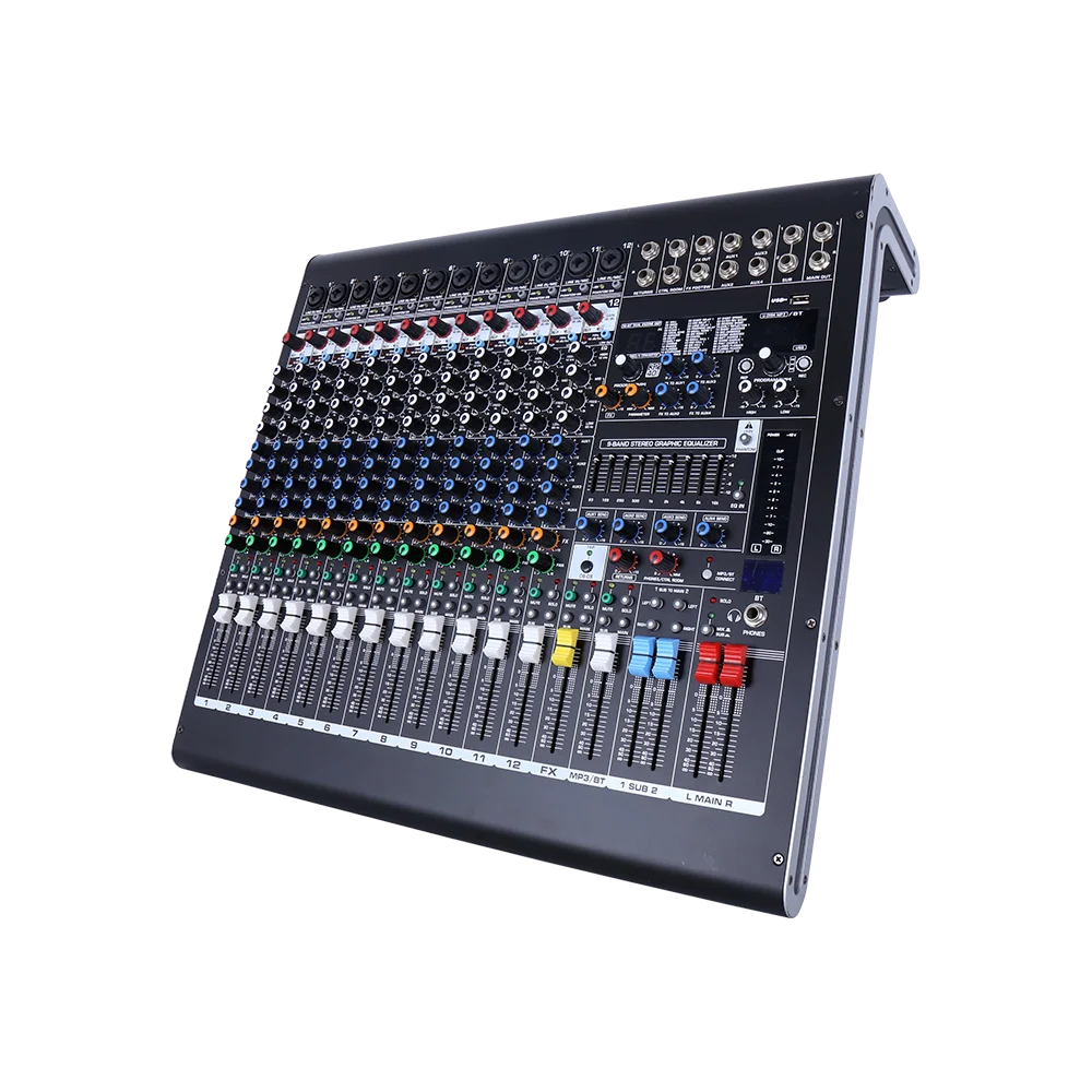 AMC series large-scale professional pure mixing consoles 99 digital effects 4 auxiliary outputs 9 segment balanced mixing consol