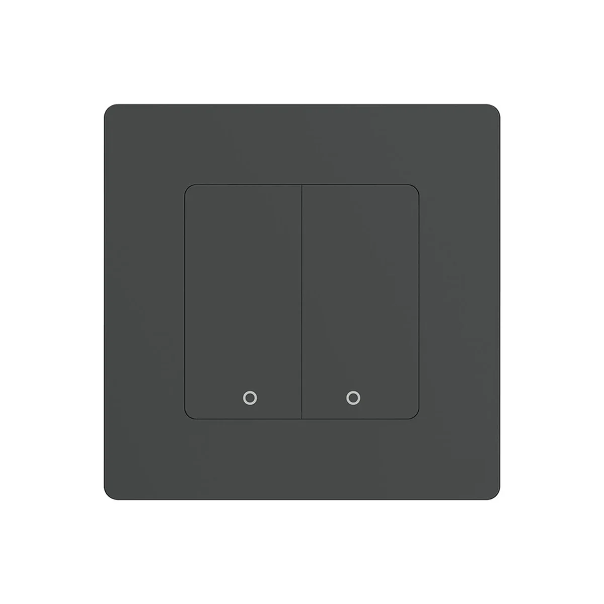 

Tuya WiFi Smart Light Switch 2-Gang Dimmer Switch Smart Life APP Remote Control Work with ,Black-Gray