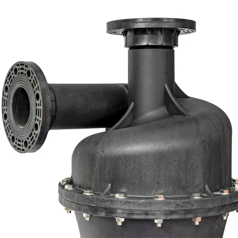 Water Treatment Irrigation Equipment Centrifugal Hydrocyclone Filter Filtering Well Water for Irrigation System Sediment Filter