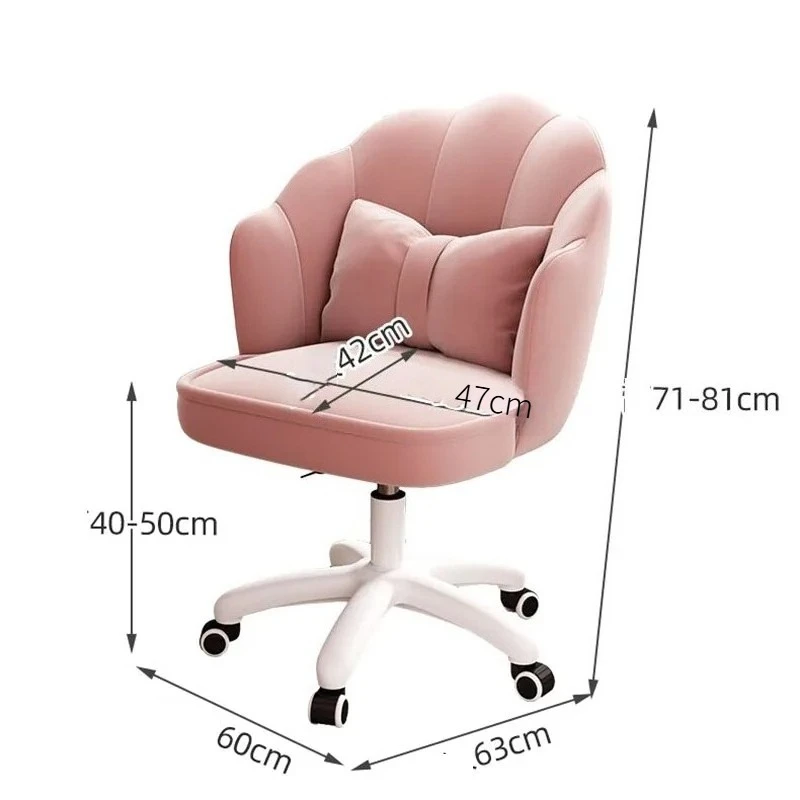 Bedroom Makeup Chair Gaming Chairs Learning Back Seat For Girls Sillas De Comedor Furniture Computer Chairs 의자 Стулья Для Кухни