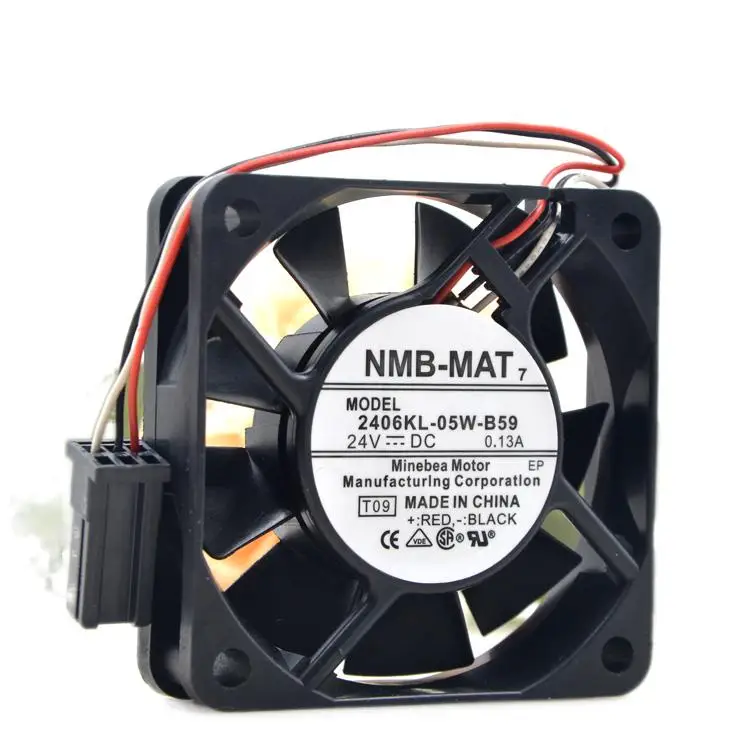 

NMB 2406kl-05w-B59 6015 24V 6cm Fanaco Servo Drive With Detection Alarm Fan