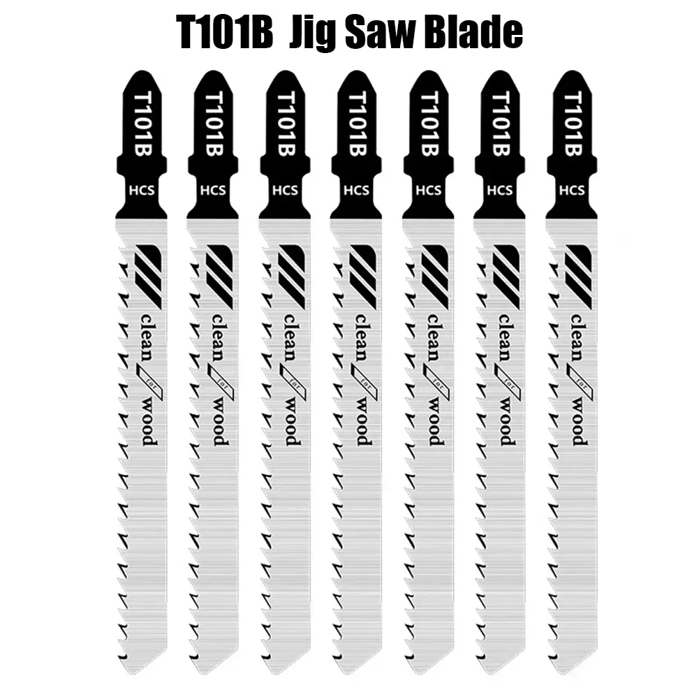 5PCS Saw Blades T101B Down Cutting Laminates Veneers HCS Fit Power Tools For Dremel Multitool Serra Circular Serra Tico