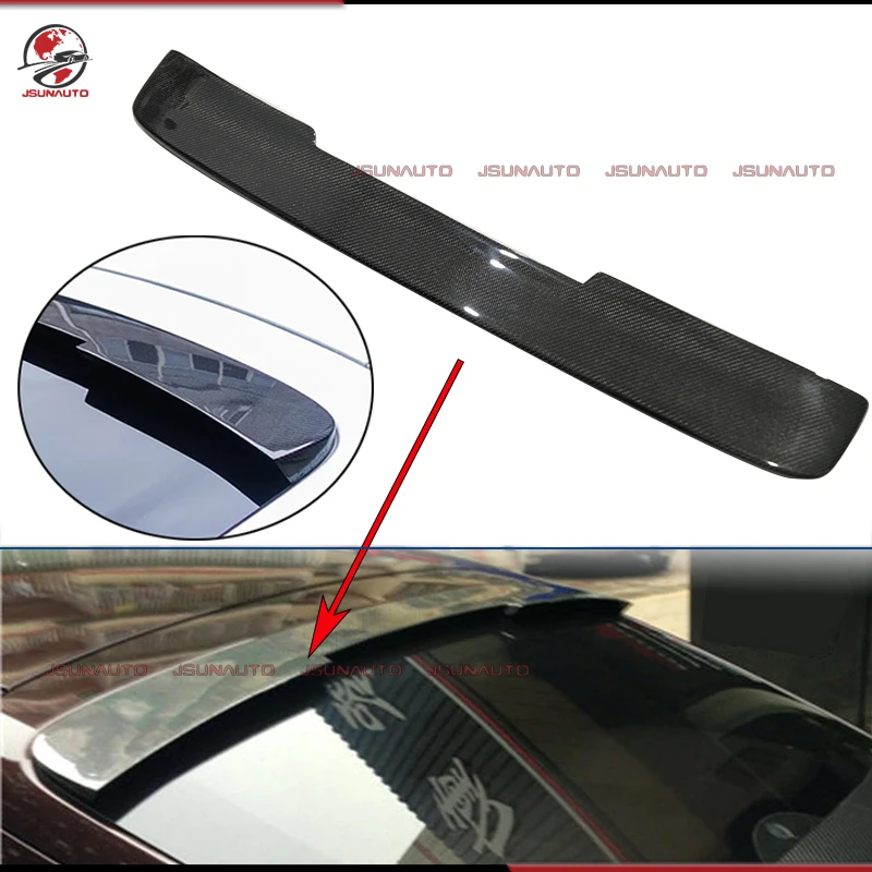 

Premium Auto Carbon Fiber Decorative Accessories Rear Trunk Roof Spoiler Wing Lip For 2011-2013 Porsche Panamera Exterior Trim