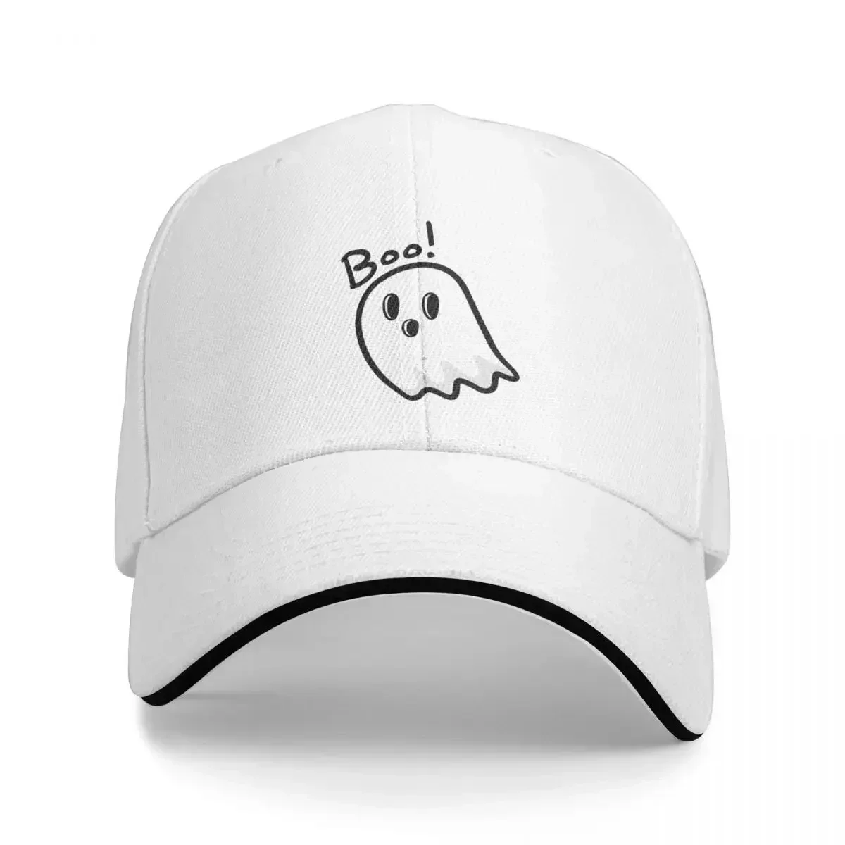 Cute Ghost Boo Baseball Caps Snapback Men Women Hats Outdoor Adjustable Casual Cap Streetwear Baseball Hat Polychromatic