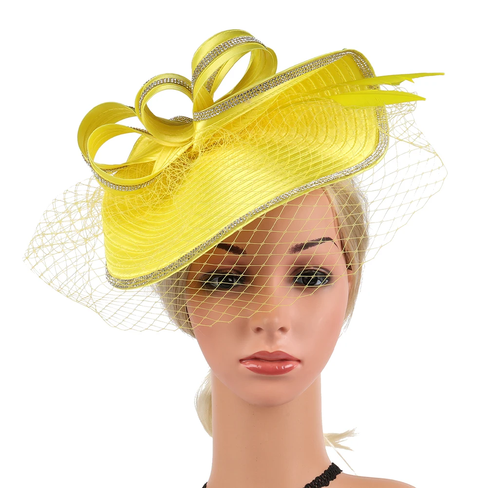 

Shiny Hat Fasching Damen Kopfschmuck Fascinateur Femme Facinator Hair Bands Small Artificial Fascinator Hats Tea Man