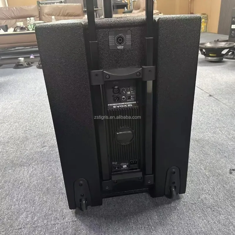 Picture 5: EVOX 12 Active Two-way Array Speakers 8* 4 Inch Powered Column Speakers Set RCF Line Array Active Pa Sound System