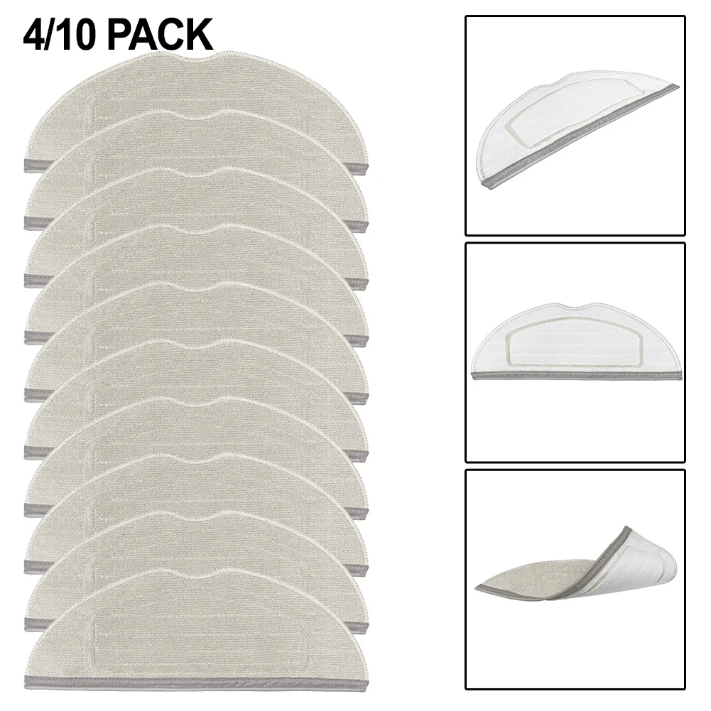 4/10 Pcs Wiper Blade For Dreame D20 / D20 Pro Plus Robot Vacuum Cleaner Replacement Robot Sweeper Spare Part Accessories