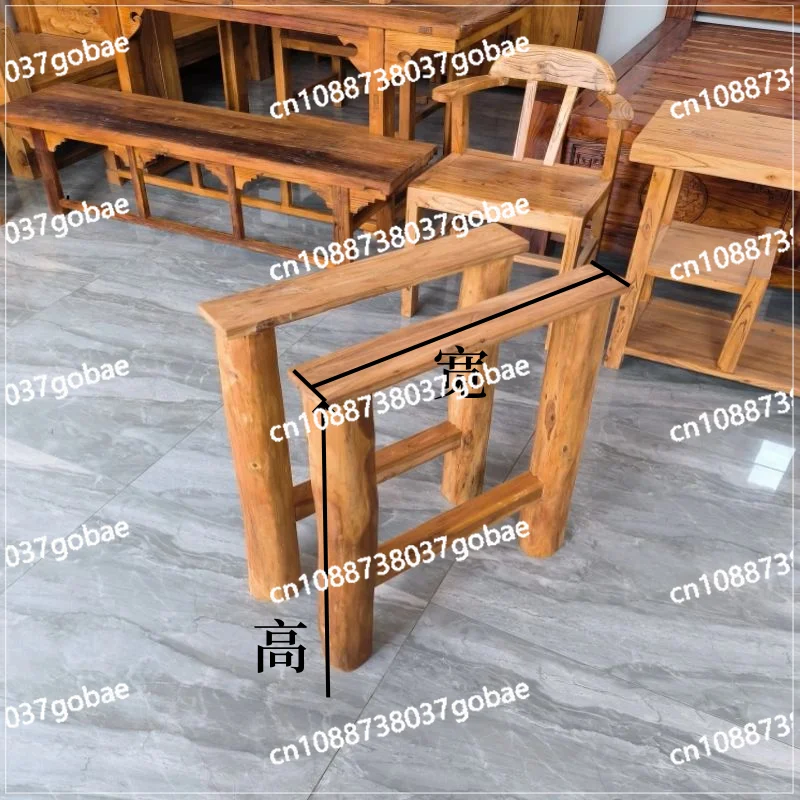 Solid Wood Table Legs, Table Legs, and Brackets Are Sturdy and Durable