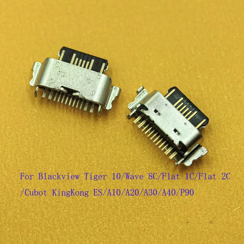 5-50Pcs Dock Charging Charger Connector USB Plug For Cubot KingKong ES A10 A20 A30 A40 P90 Blackview Tiger 10 Wave 8C Flat 1C 2C