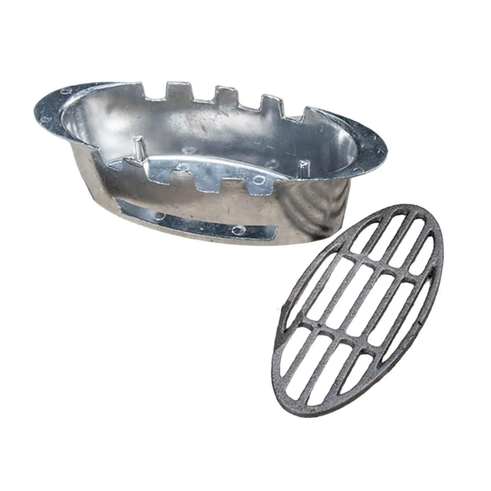 

Fish Serving Pan Burner Fish Griddle Pan Burner for Vegetable Seafood