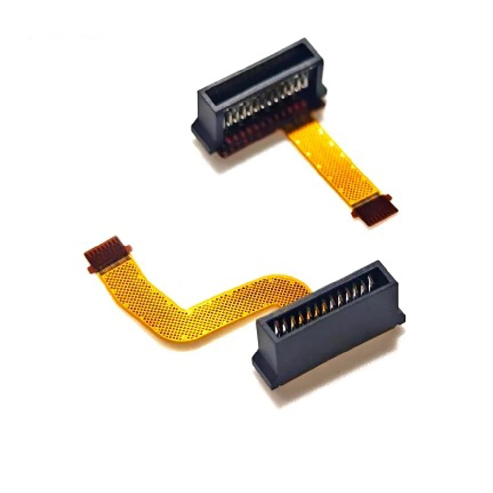 منفذ موصل المقبض الأيسر الأيمن الأصلي مع كابل مرن لجهاز نينتندو سويتش 2 NS2 Joy Con 2