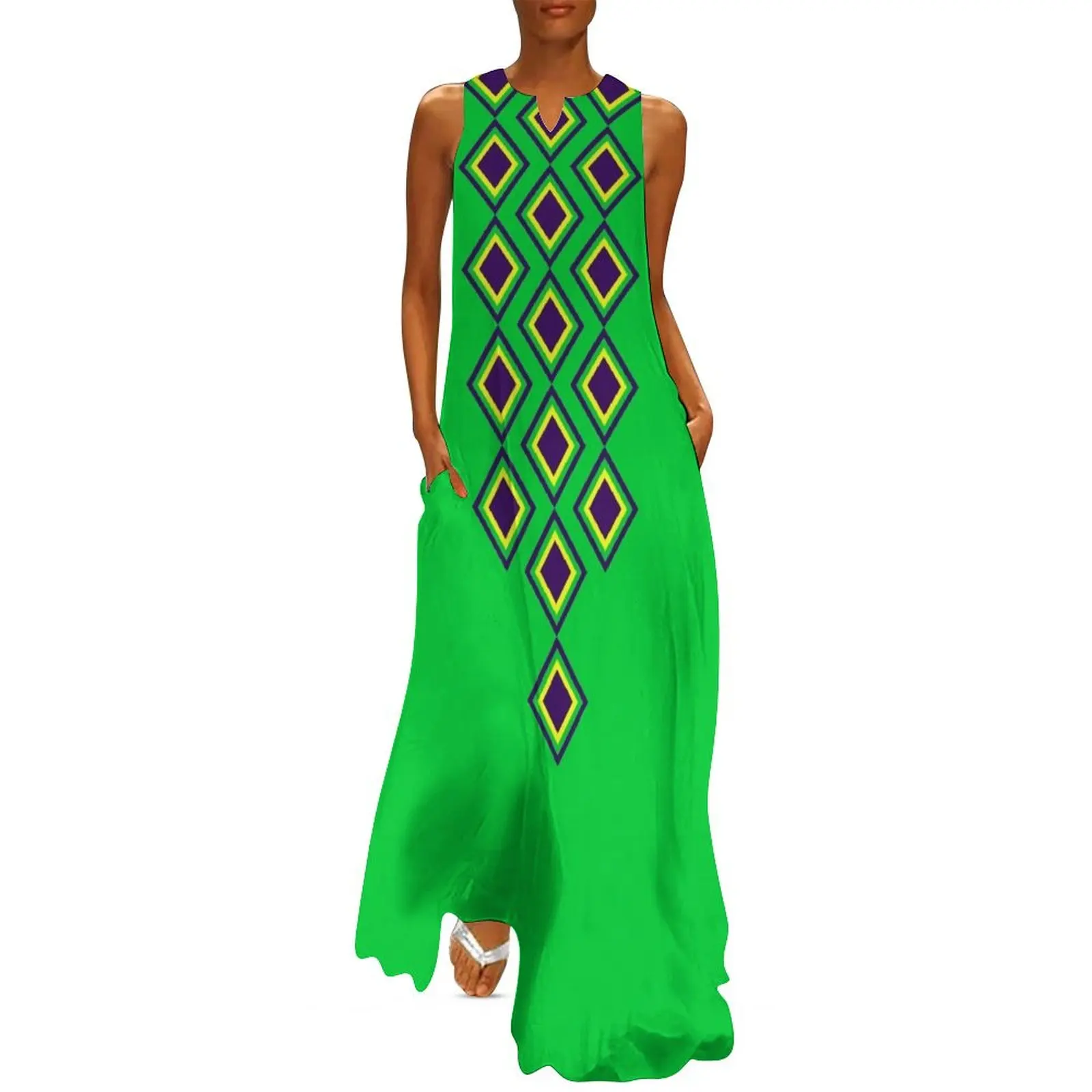 Harlequin Mardi Gras Long Dress summer dress womens 2025 dresses for woman 2025