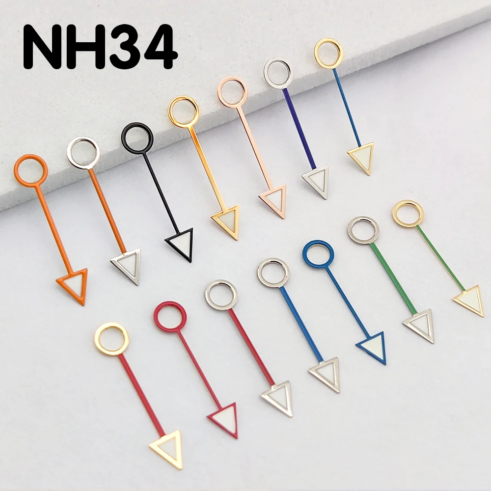 

NH34 секундная стрелка зеленый ночник часы секундная стрелка запасные части для часов аксессуары