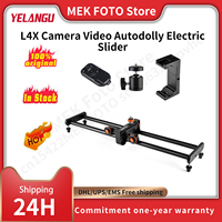 YELANGU Camera Video Autodolly Electric Motor Track Slider for Canon Nikon Sony DSLR for iphone12 for Xiaomi Yelangu L4X