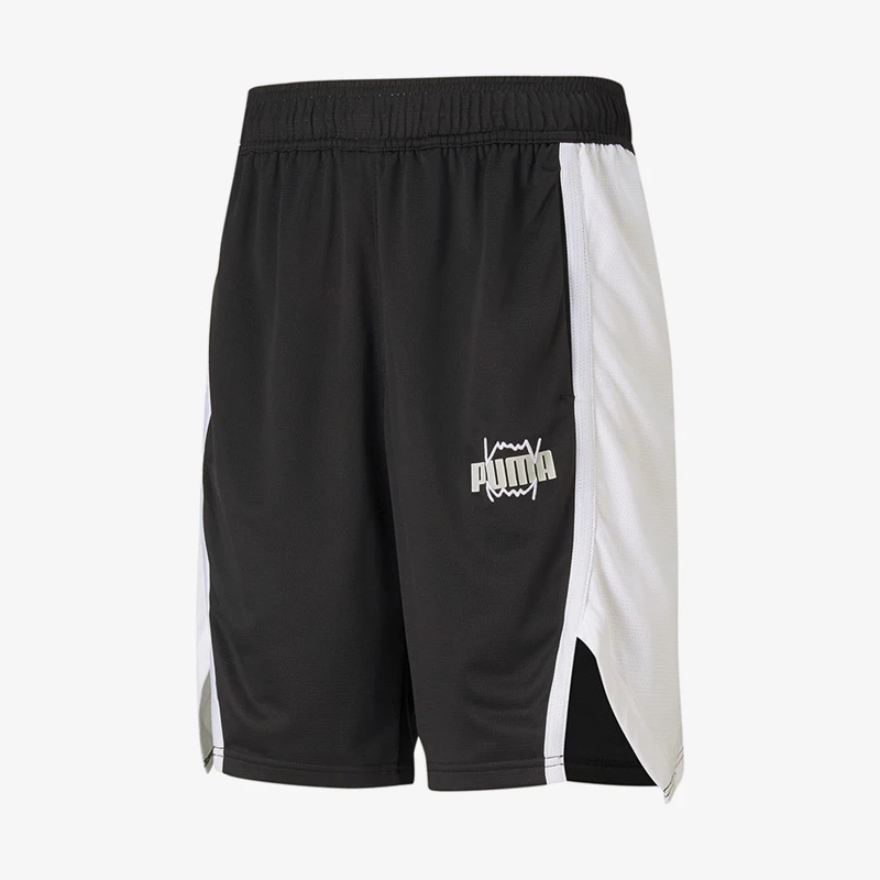 

Puma Authentic New Men's Fashion Breathable Colorblocked Loose Casual Shorts 530492-01