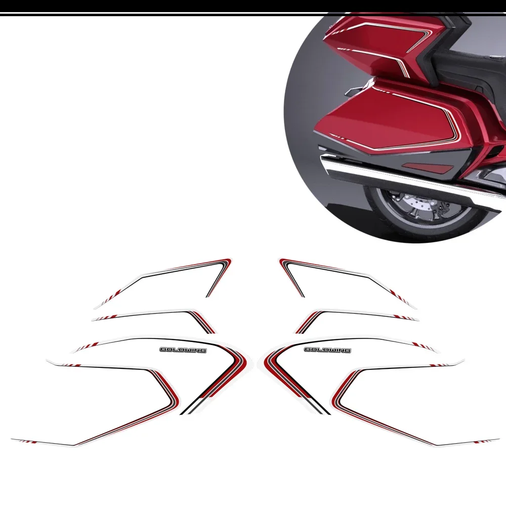 Motorcycle Stickers For HONDA Goldwing GL1800 GL 1800 Touring Decal Kit Cases Protector Trunk Luggage 2018 2019 2020 2021