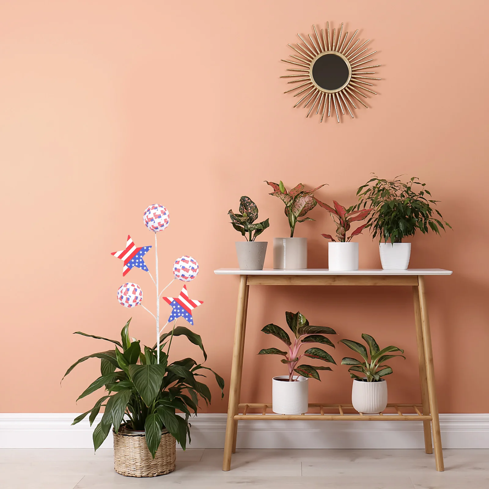 

Independence Day American Flag Picks Durable Stems Party Decoration 4th of July Photo Props Home Decor Independence Day Sticks