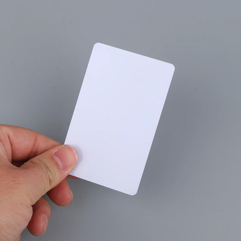 1/5pcs Blank NFC Smart Card Tag S50 Mifare 13.56mhz Read Write RFID Cards Smart Card White Cards