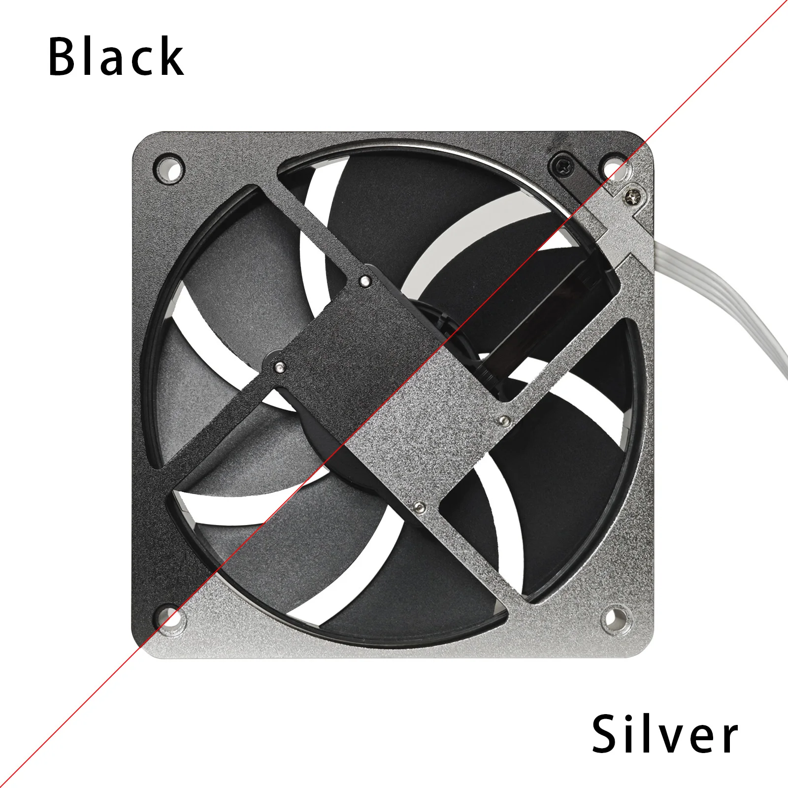 Metal CNC 4070 9615 Fan,5000RPM PWM 4Pin,FDB Bearing,High Air