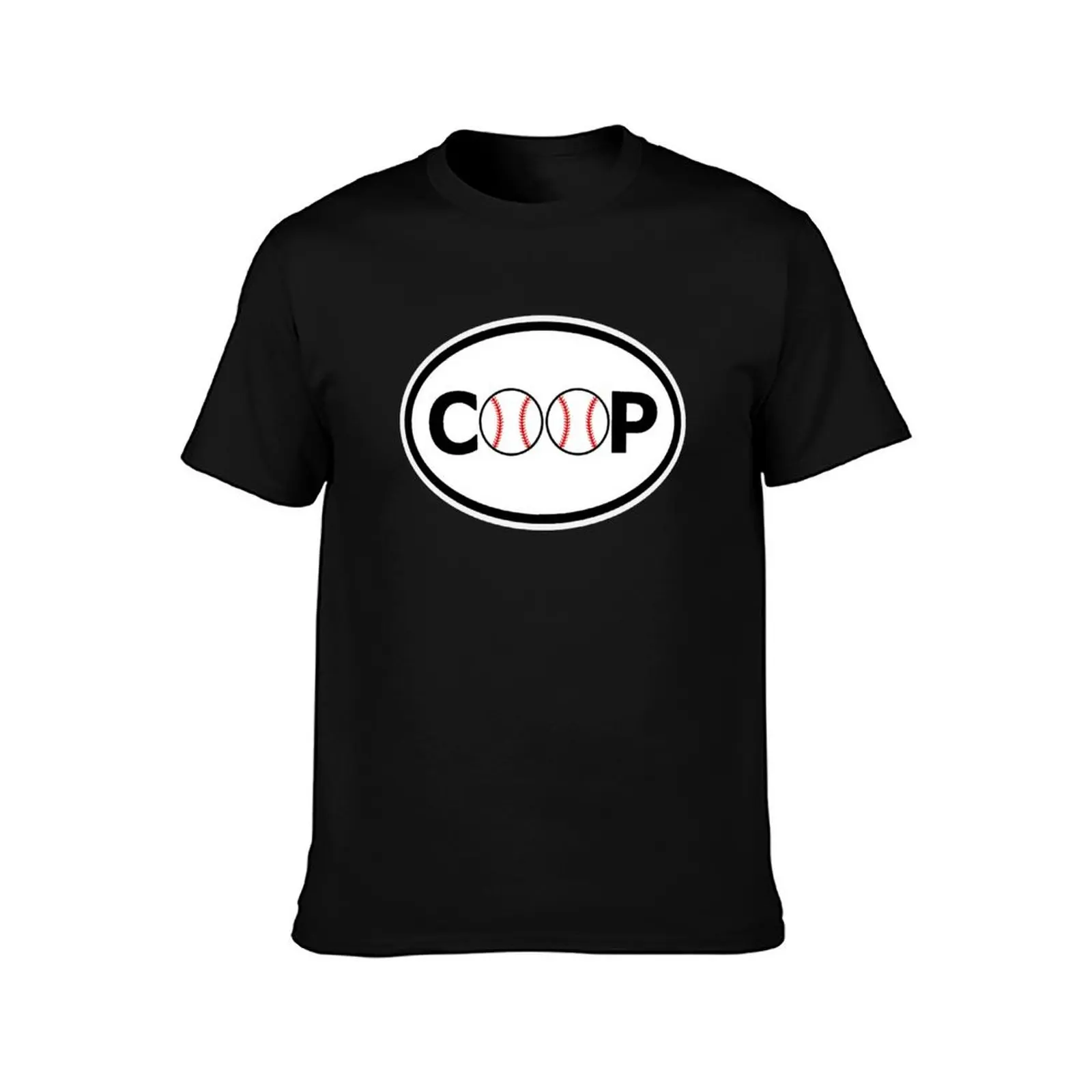 Cooperstown NY Coop New York Oval Euro Bumper Sticker T-Shirt Comfort Stretch Tee Shirt T-Shirt