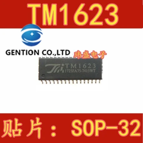 

10PCS TM1623 SOP-32 LED panel display driver IC SM1623 in stock 100% new and original