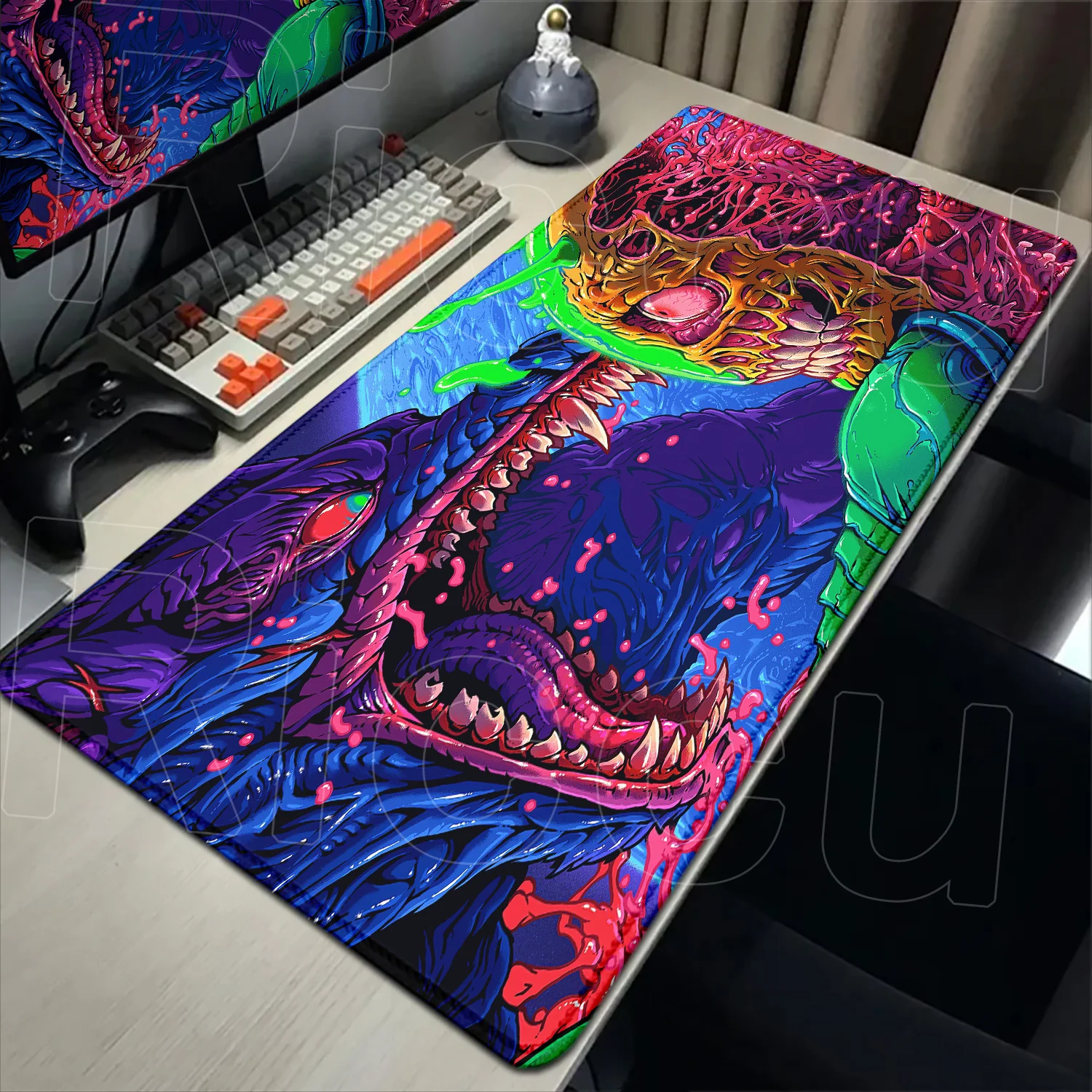 

New HD Printing Dimensional Monster Mouse Pad Computer Mousepads Gaming Mousepad Monster Keyboard Mat Anime Mouse Pads Desk Mats