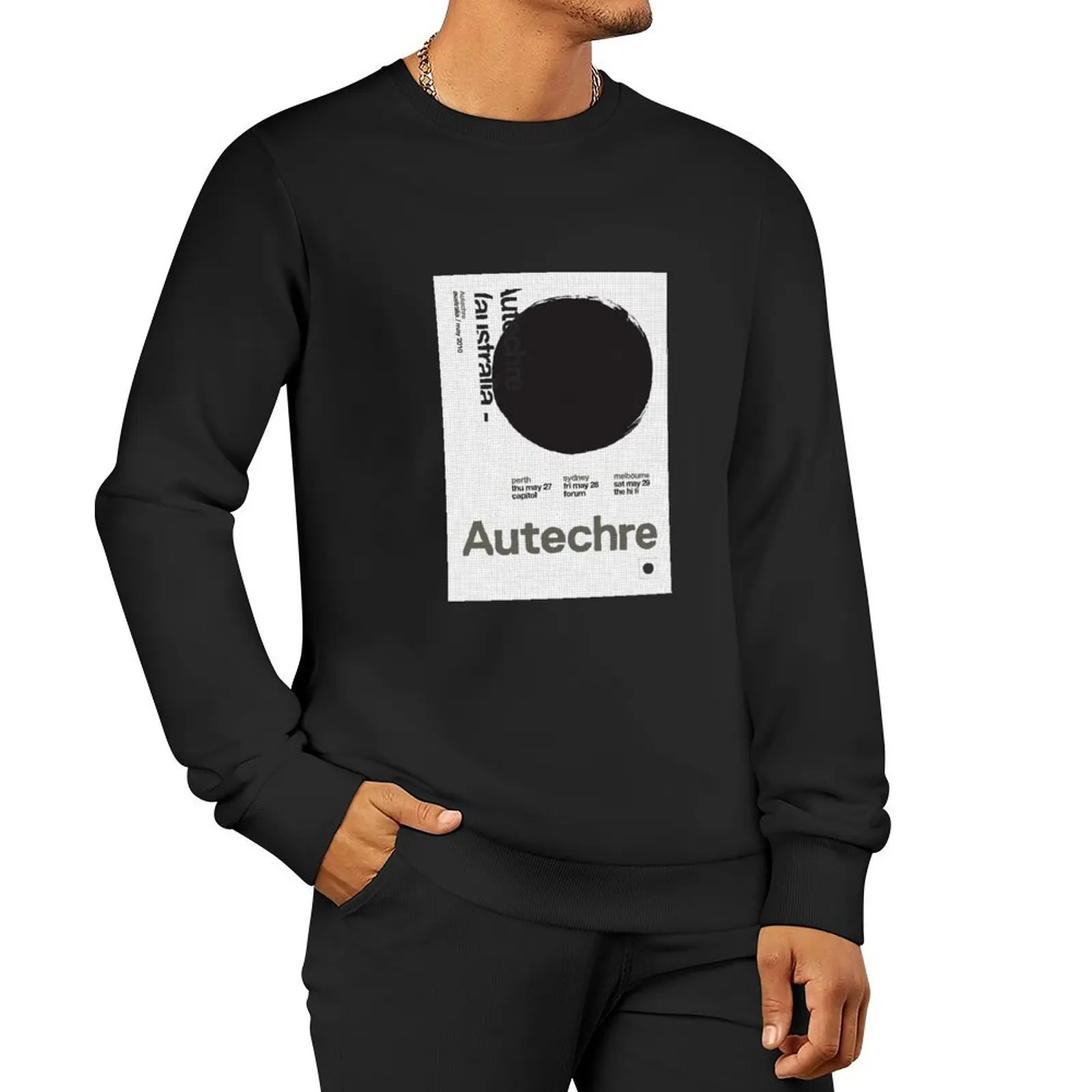 Autechre Graph Paper Pullover Hoodie men clothing new in hoodies & sweatshirts