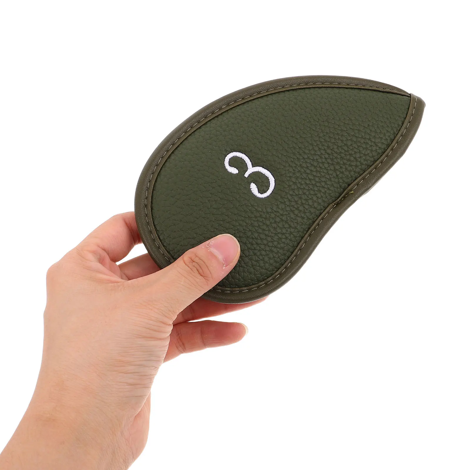 

12Pcs Waterproof Golf Iron Covers Durable Fake Protective Head Covers Reusable Golf Club Sleeves for Outdoor Sports