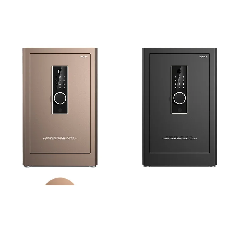 

Сейф 45/60 см. Маленький и средний электронный пароль от отпечатков пальцев. Утолщенный противоугонный сейф.