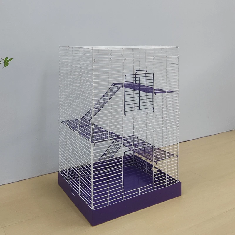 Hamster cage, basic cage, gold bear, Dutch rat, iron cage, anti-bite large nest, flower rat, super large space.
