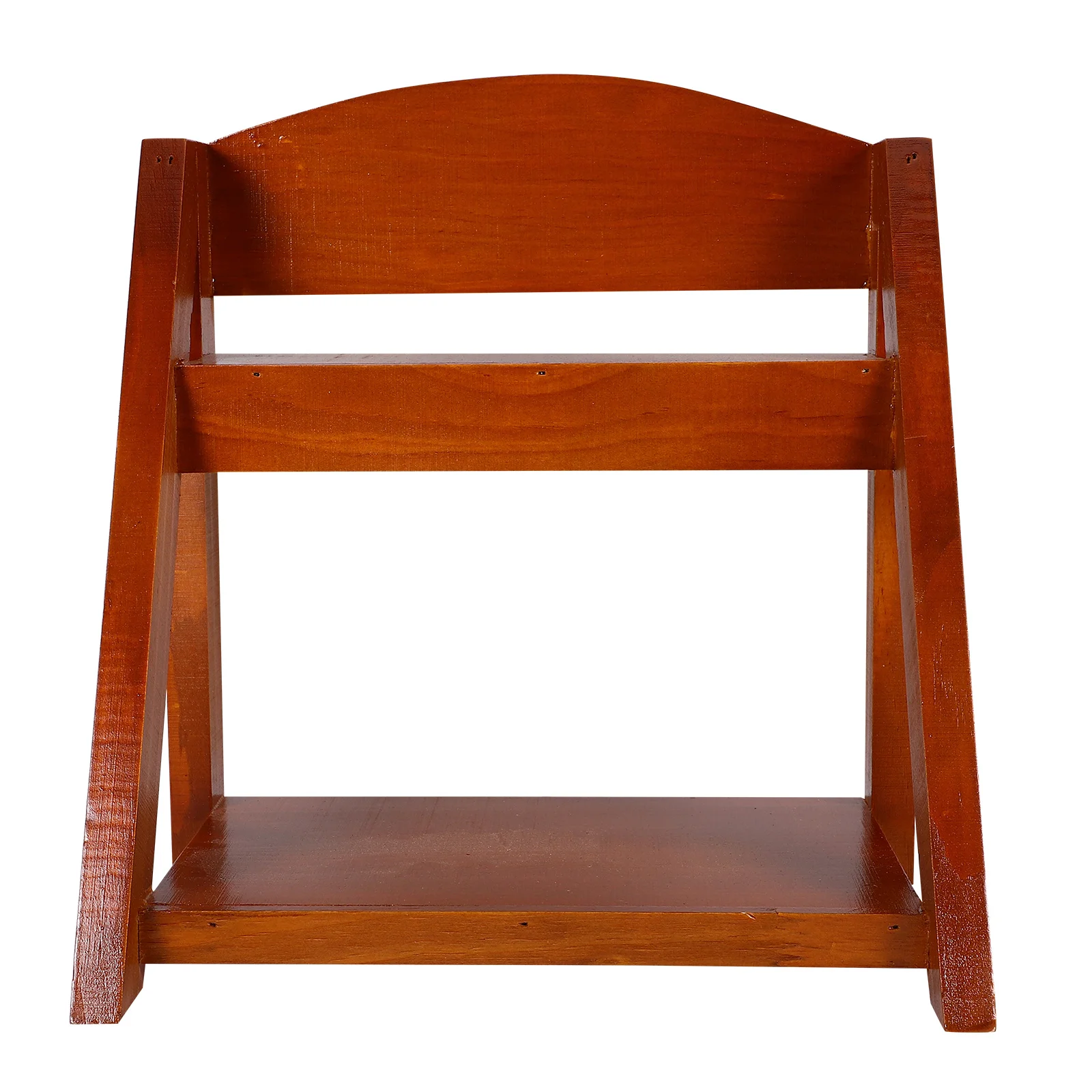 

2 Tier Wooden Storage Rack Large Capacity Smooth Edges Countertop Shelf For Kitchen Bathroom Spice Jars Cosmetics Organizer