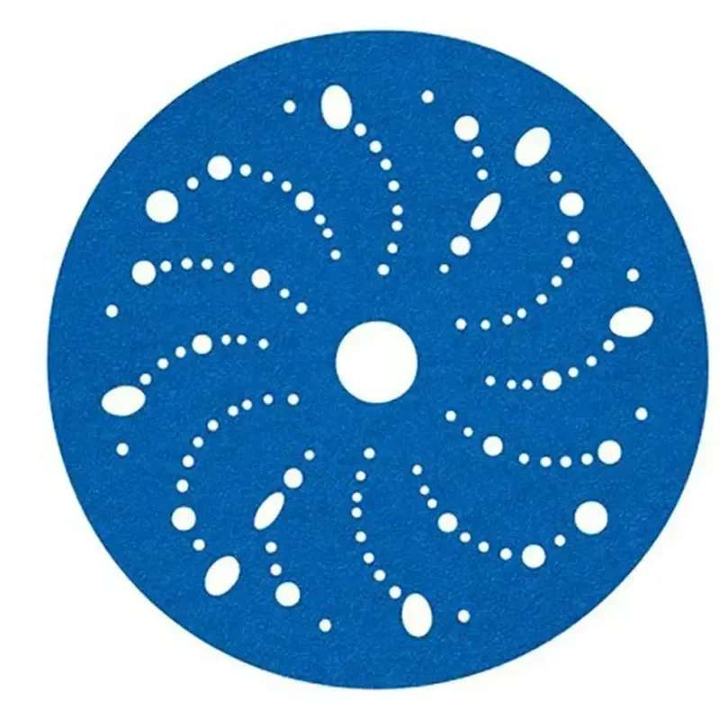 

Dry sanded sandpaper, porous sandpaper sheet 6 inch round self-adhesive sanded backing sheet