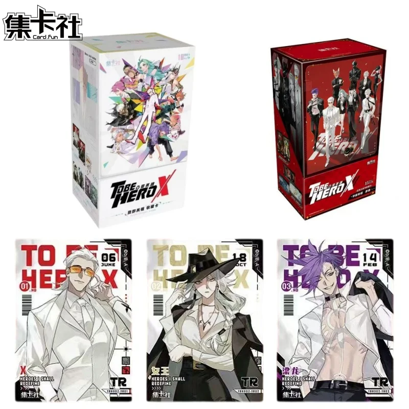 Original To Be Hero X Convex Hero Collection Of Acrylic Cards Vol.2 What Is A Hero Card Animation Anime Peripherals Collect Toys