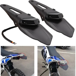 Universal Polisport Motorcycle LED Tail Light&Rear Fender Stop Enduro Dirt Bike Fender taillight MX Trail