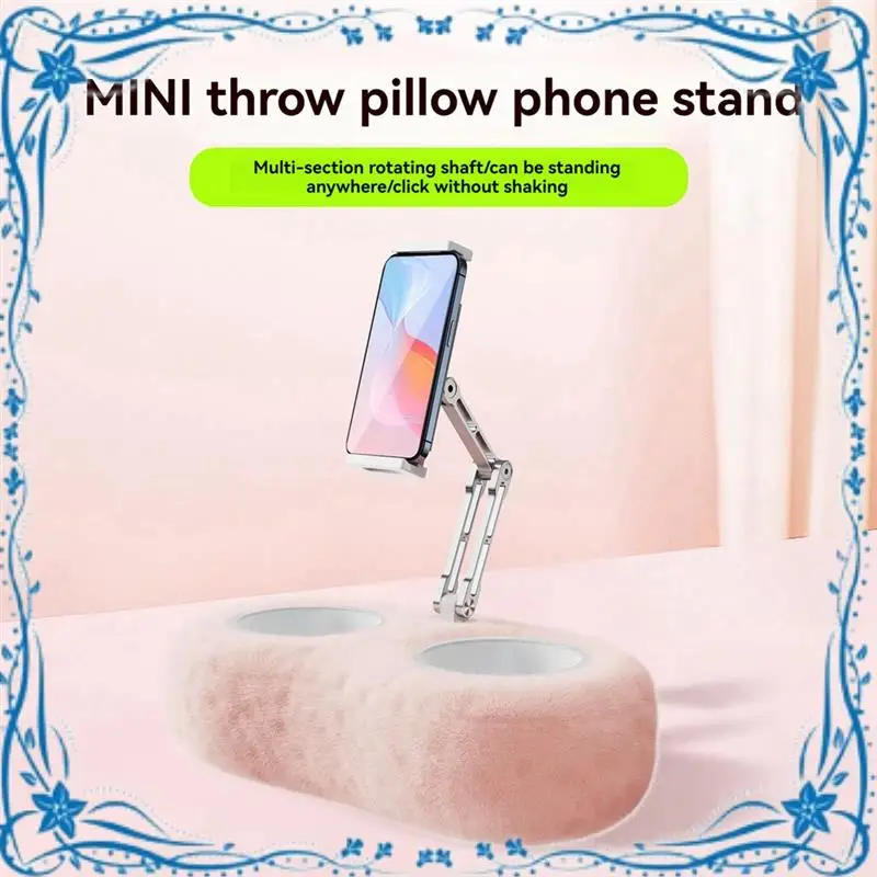

Portable Folding Live Broadcast Stand Aluminum Alloy Rotating Heightening Lazy Stand For Phones Live Broadcast Home C