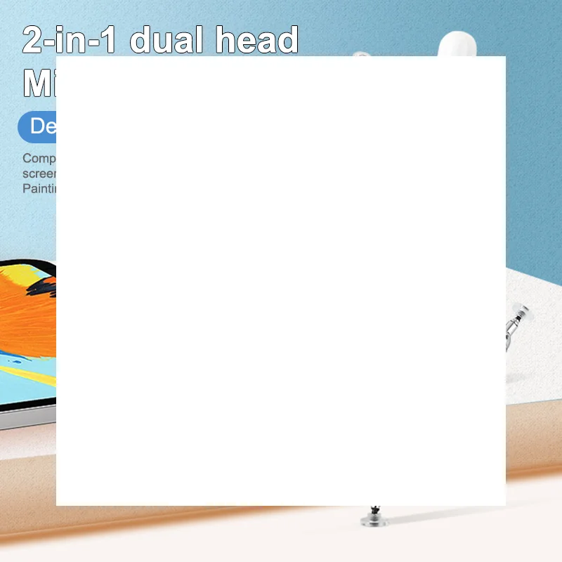 

Стилус для сенсорного экрана 2 в 1, стилус для выдвижного экрана, сенсорная ручка, универсальная мини-емкостная ручка, карандаш для рисования