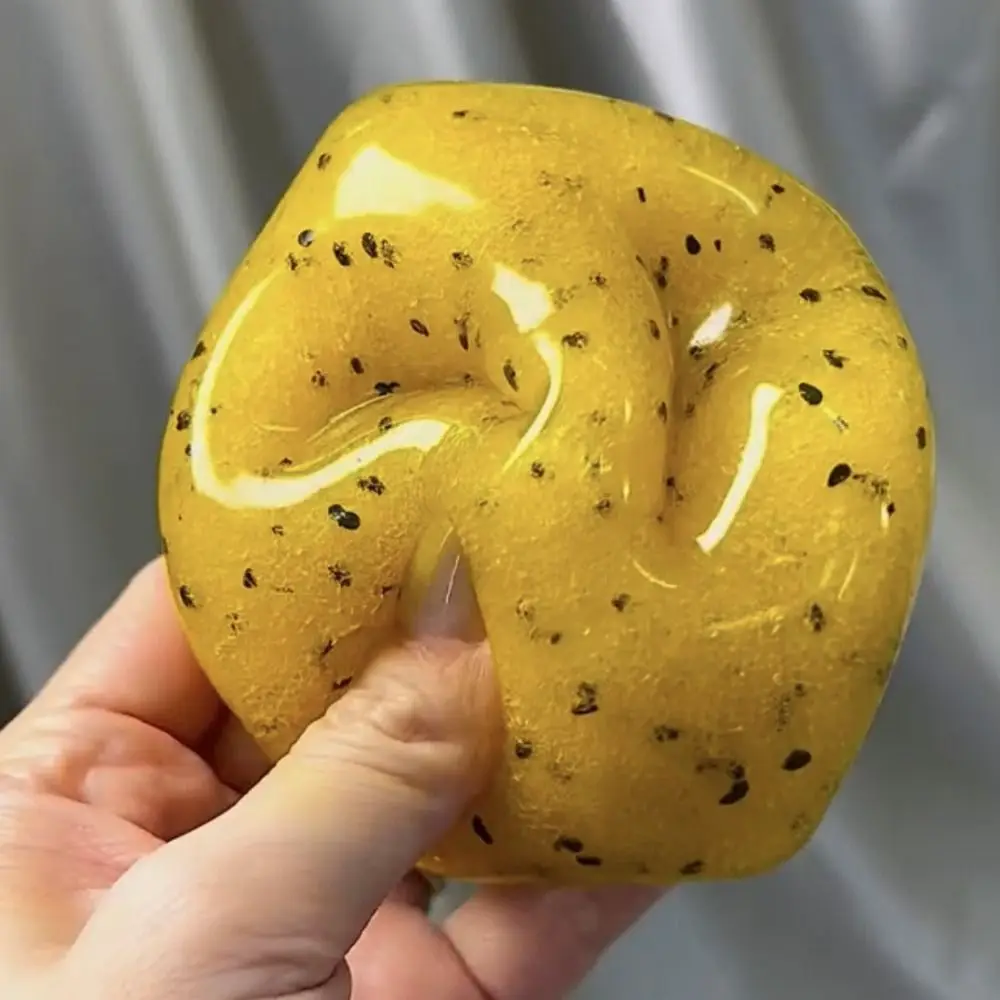 Serie de bloques de yogur de hielo y arena, juguetes para apretar, interesantes y creativos, juguetes para apretar de rebote lento, dibujos animados TPR