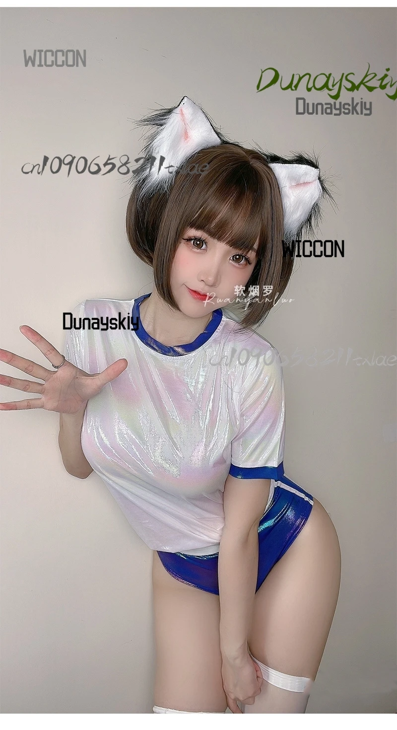 Gymnastikkleidung Cosplay Kostüme Beitritt pelzig Anime Gyrai Kei sexy Kawaii Frauenkostüme Halloween Sommer Cosplay