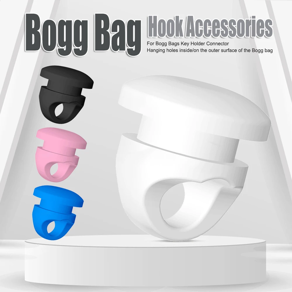 Bogg Bag Hook Accessories For Bogg Bags Key Holder Connector Insert Charm Portable Small Simple Versatile Outdoor Universal