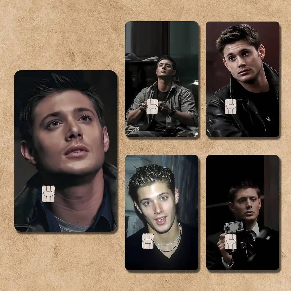 

S-Supernatural J-Jensens A-Ackles Card Stickers Credit Visa Debit Bank Charge Card Bus Metro Waterproof Sticker Decal Decoration