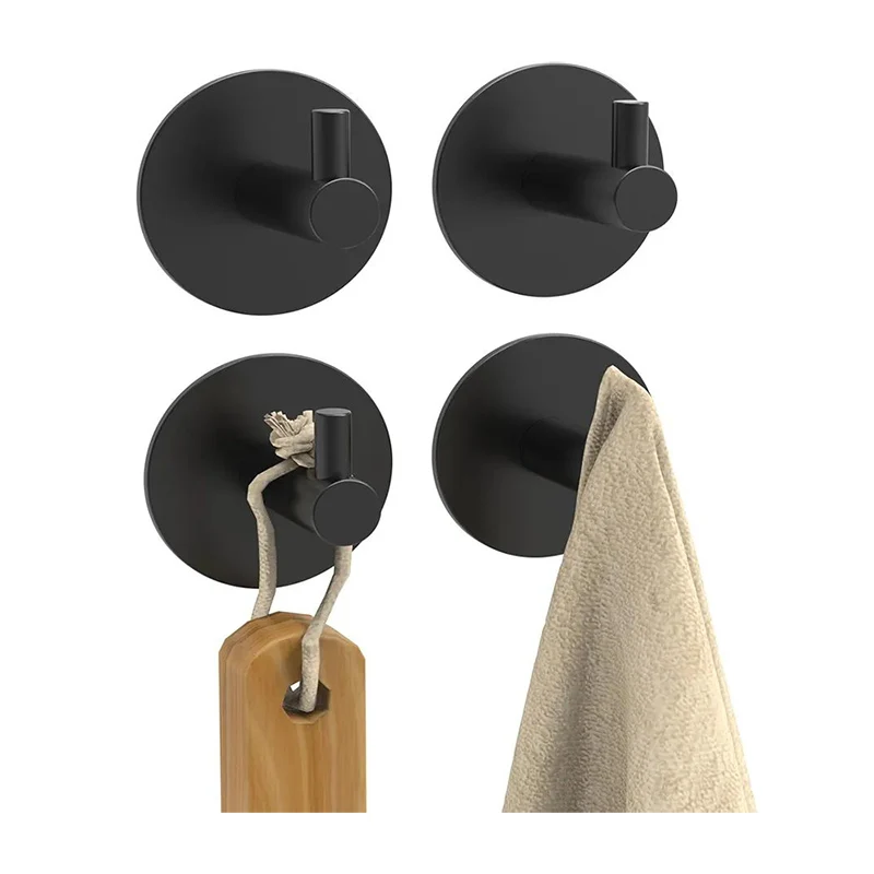 خطاف حائط متعدد الأغراض، قماش مفتاح الباب. خطاف تعليق، منشفة حمام، رداء، خطاف تعليق، لاصق، خطاف حقيبة رف المطبخ