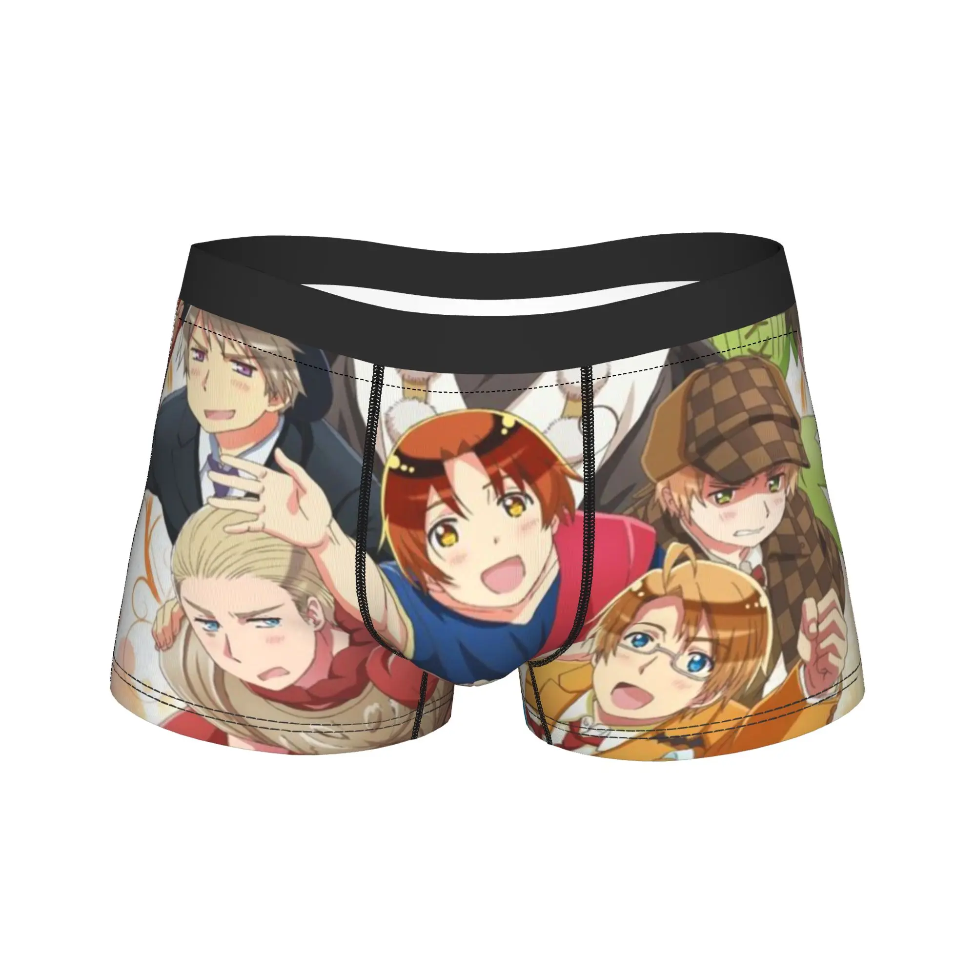 Hetalia World Stars Men Boxer Shorts Cozy Underwear  Underpants