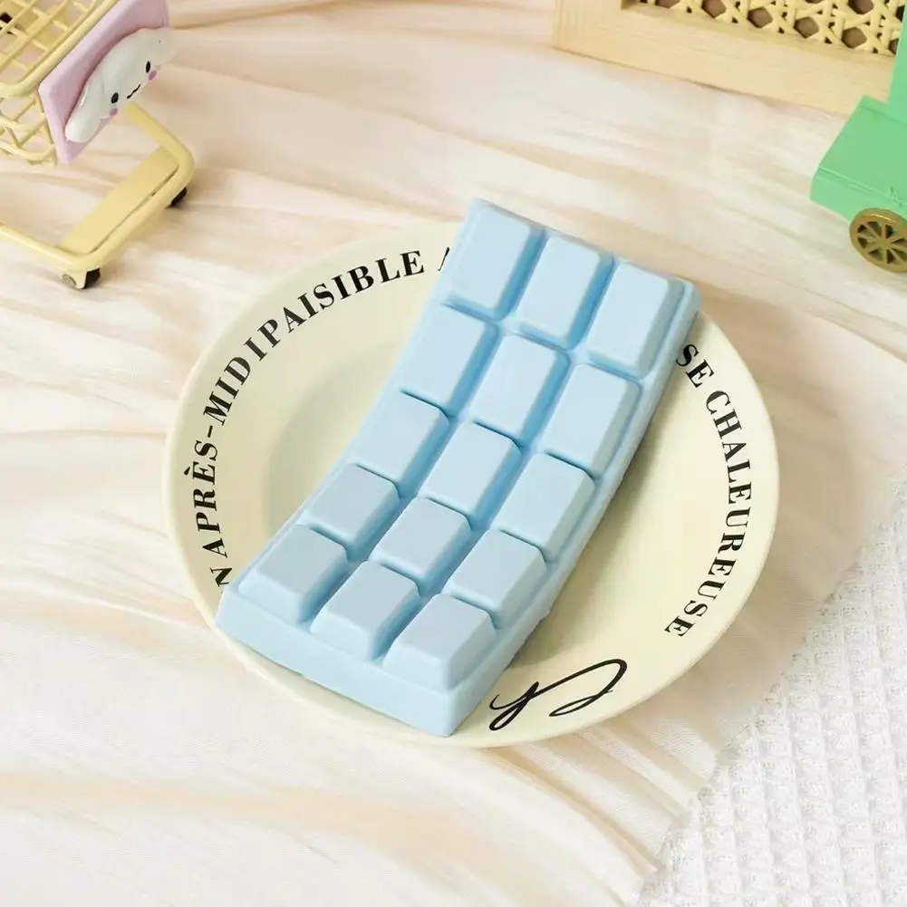Simuliertes Schokoladen-Quetschspielzeug aus PU, weich und langsam rückfedernd, Büro-Stressabbau-Spielzeug, Handentspannungs-Geschenk, Desktop-Dekoration – Detail 21