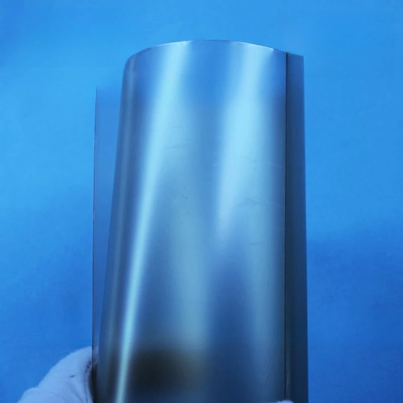 6 Ohm Low Resistance Flexible ITO PET Conductive Film for Solar Thin Film Battery 100*300mm