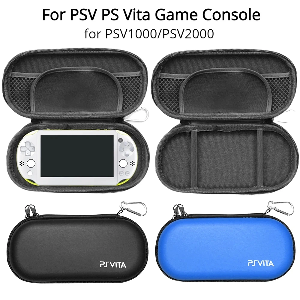 EVA Hard Case for PSV1000/PSV2000 Gamepad Console Anti-shock Travel Carry Protective Cover Pouch for PSV PS Vita Game Console