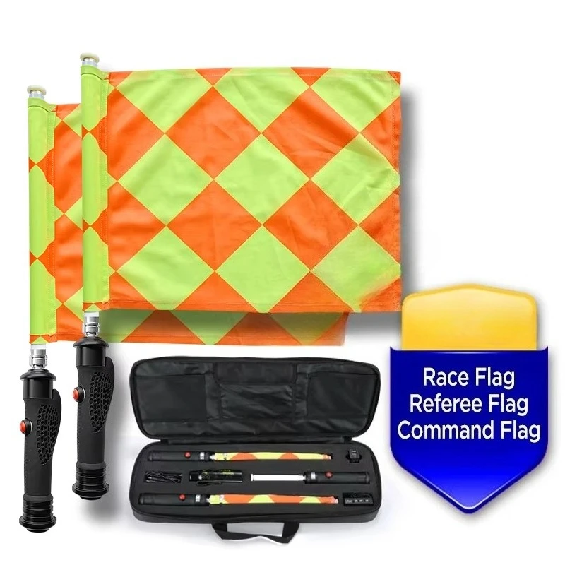 

Electronic football game player signal flag football referee equipment referee flag professional referee supplies