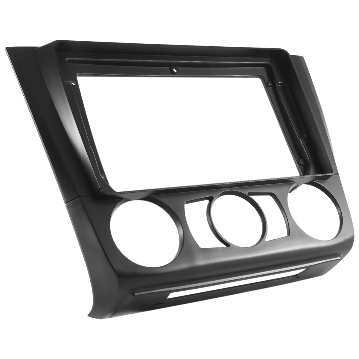 DVD Frame mobil Adaptor Audio Trim dasbor KIT Panel Facia 9 inci untuk 1 seri E88 E82 E81 E87 2004-2011 Radio