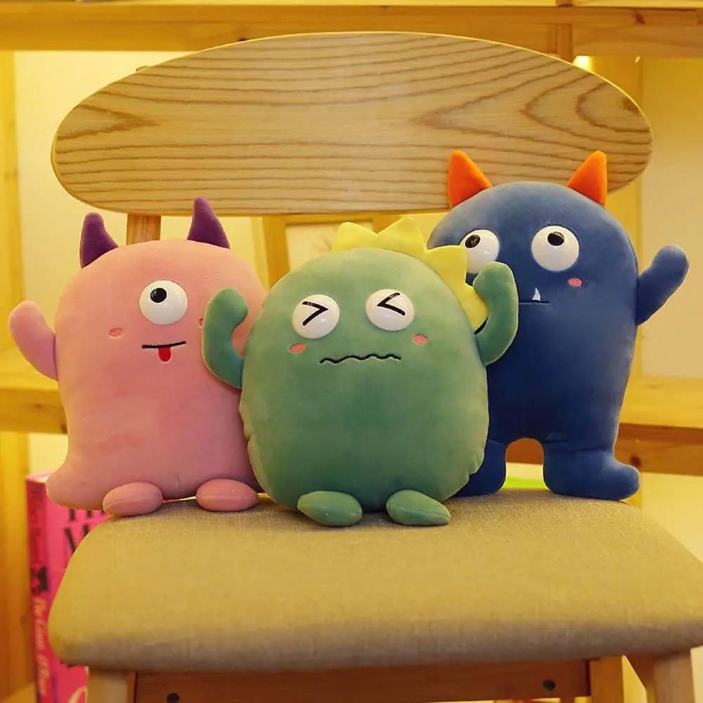 

Stuffed Plush Sofa Decoration Home Decoration Plush Pillow Big Eye Plush Toys Dinosaur Pillow Cushion Plush Doll Stuffed Toys