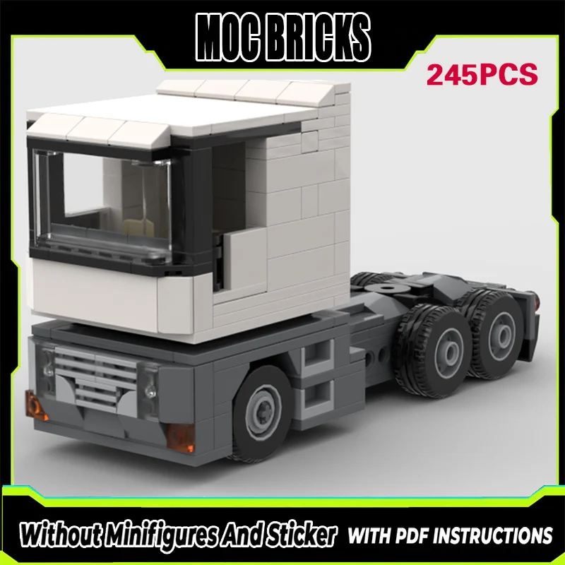 

Конструктор City Car Model MOC: Тяжелый грузовик Magnum 440, модульная технология, подарки, праздничный набор для сборки, детские игрушки